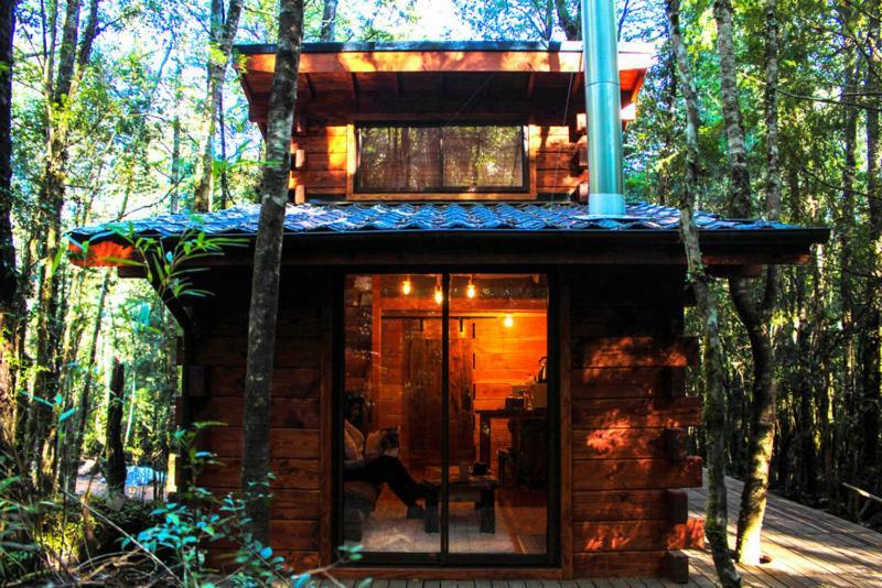 Cabanas Bosque Milenario Coñaripe Exterior foto