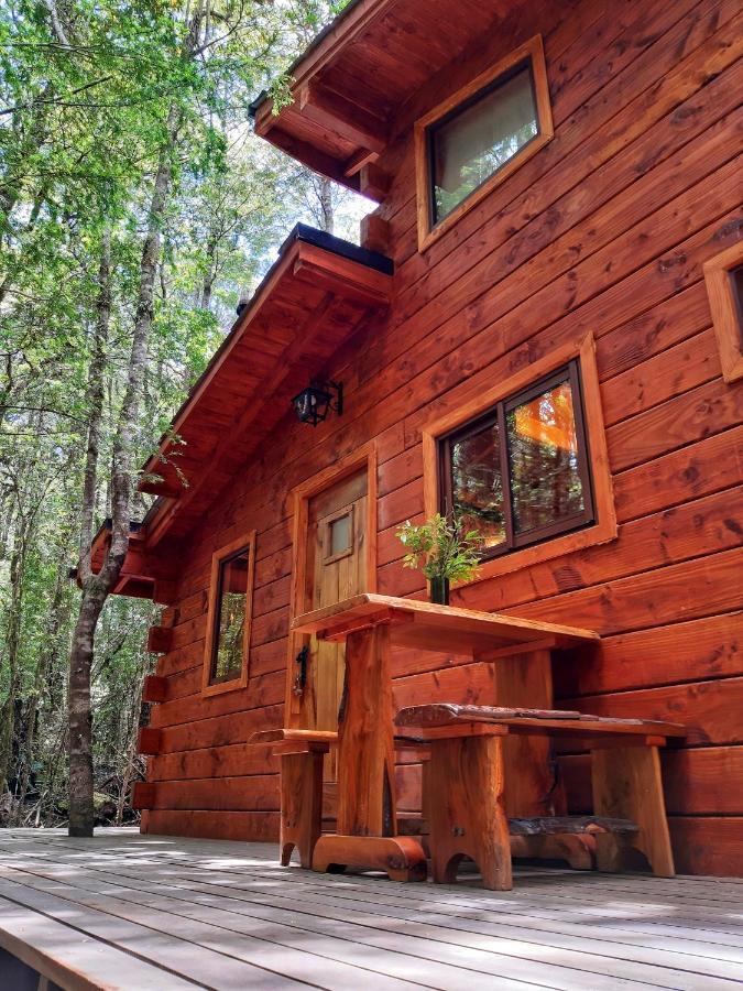 Cabanas Bosque Milenario Coñaripe Exterior foto